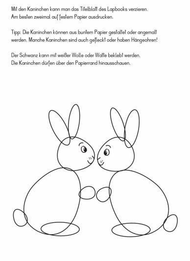 Lapbook Kaninchen
